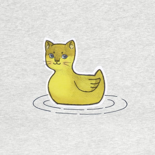 Duck Cat by pantera